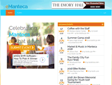 Tablet Screenshot of emanteca.com